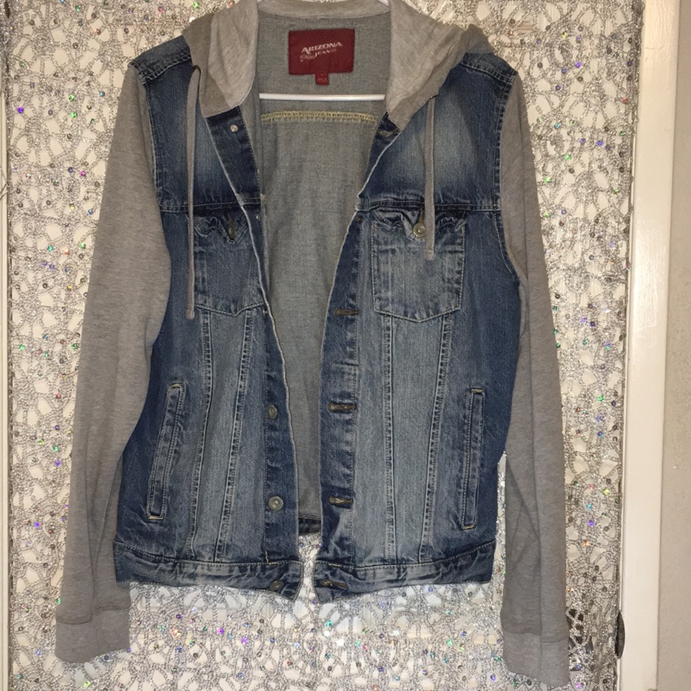 Hoodie/Denim Jacket